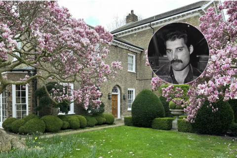 Histórica mansão de Freddie Mercury é colocada à venda por R$ 188 milhões